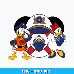 donald and daisy duck disney cruise png, disney png, cartoon png, logo design png, digital file png, instant download.