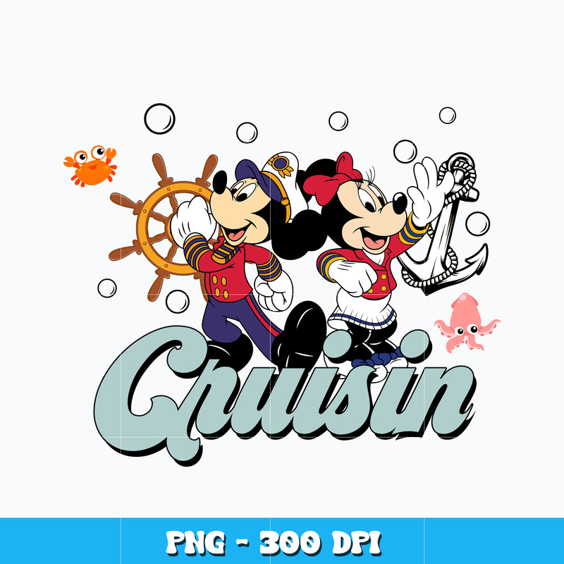 Mickey Minnie mouse cruisin Png