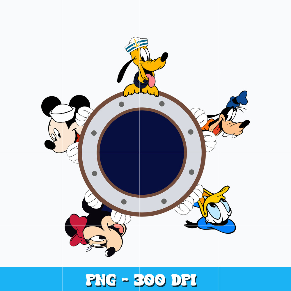 Magnet Minnie Mouse Cruise Png