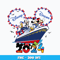 Disney Cruise 2024 cartoon Png