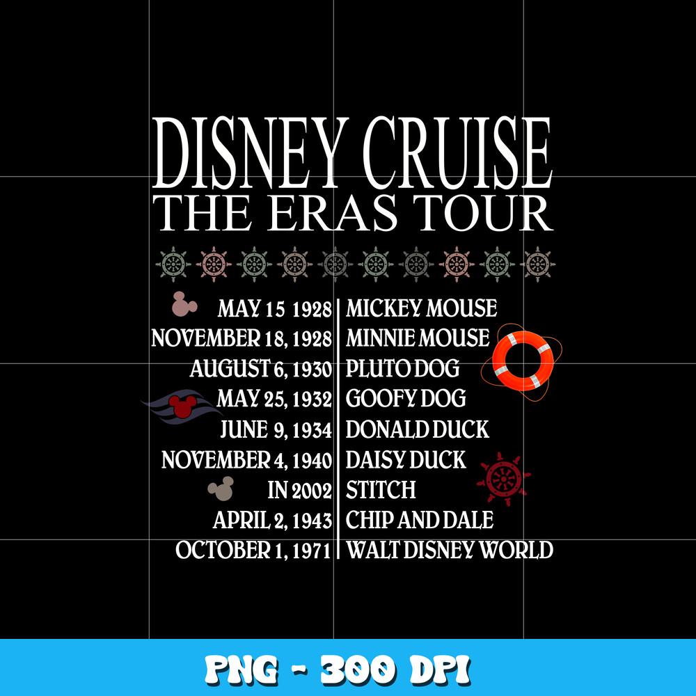 disney cruise the eras tour Png