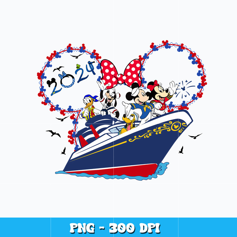 Minnie mouse Cartoon Cruise Ship Png