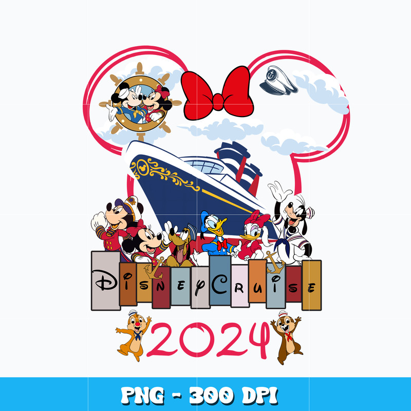 Disney Minnie mouse cruise Png