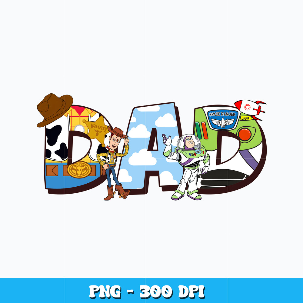 Dad toy story Png