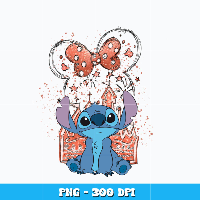 Stitch Mouse head Png