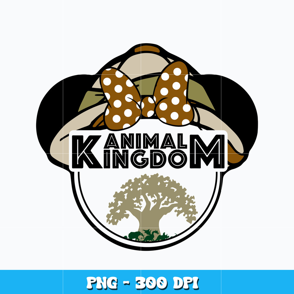 Minnie mouse animal kingdom png