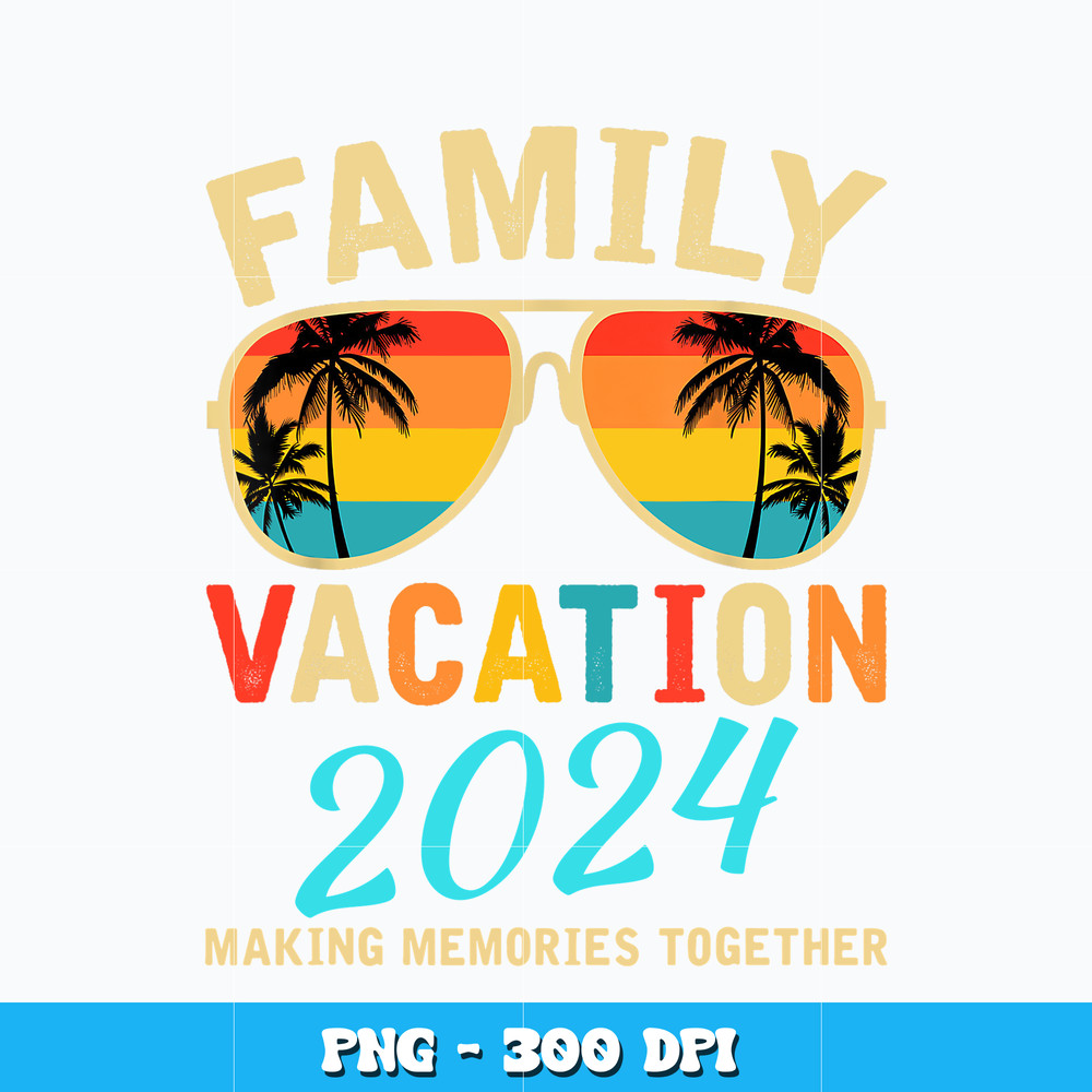 Family Vacation logo design png