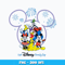 Our Disney Family Trip logo design png,