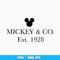 Mickey And Co Est 1928 png