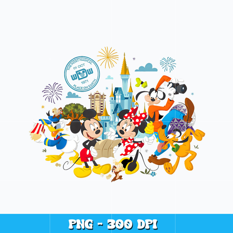 Mickey mouse Family png