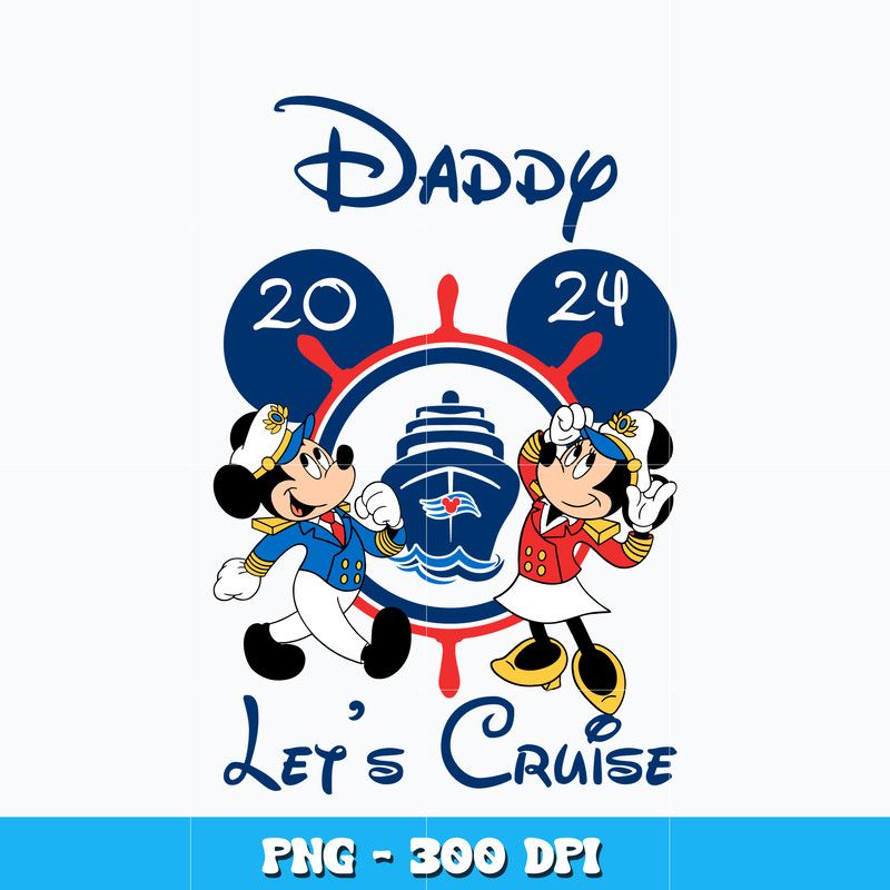 Daddy 2024 let's cruise png
