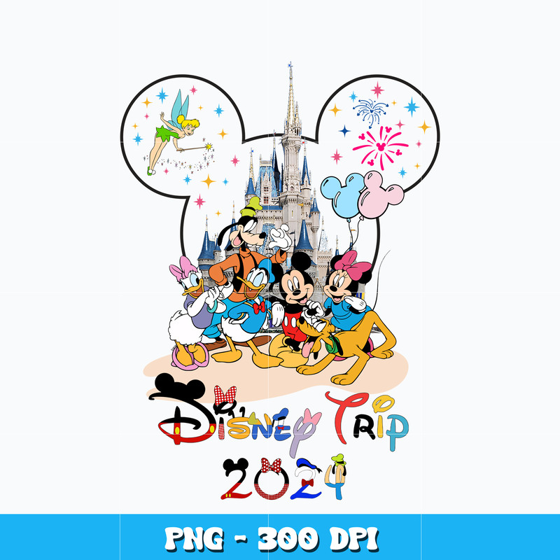 Disney Trip 2024 png