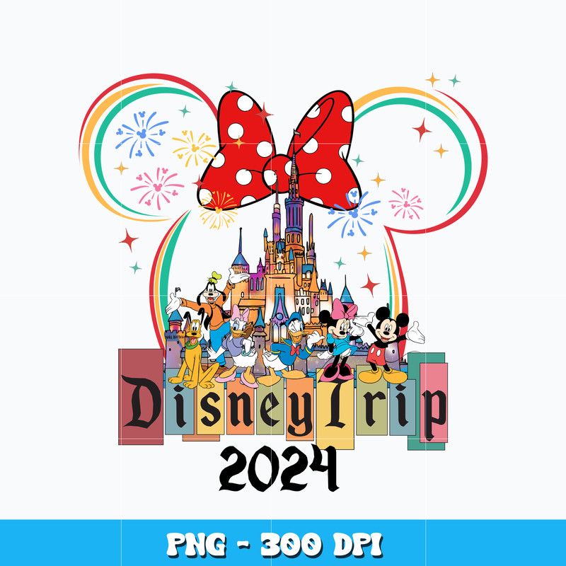 Disney Trip 2024 png