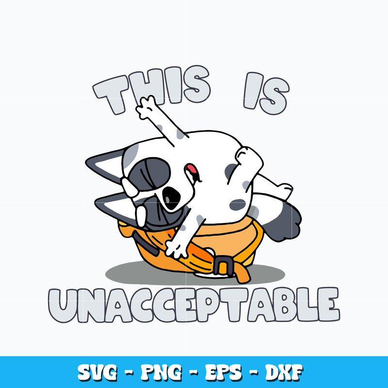 This is unacceptable svg