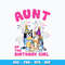 Aunt of the birthday girl svg