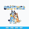 Bingo bluey brother design svg