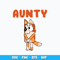 Aunty bingo design svg