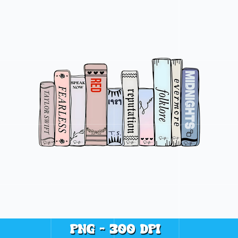 Books Lover Taylor Png