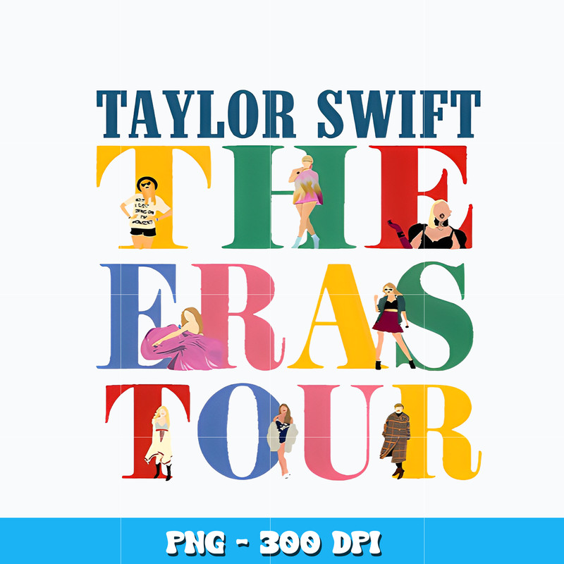 Taylor Swift The Eras Tour Quotes design Png