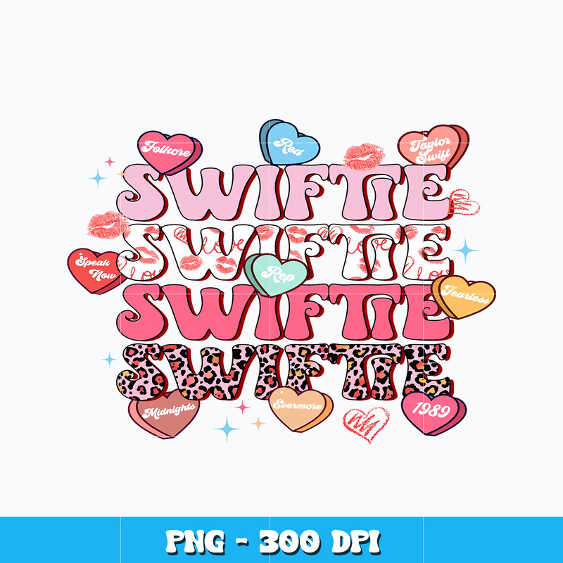 Swiftie heart valentine png