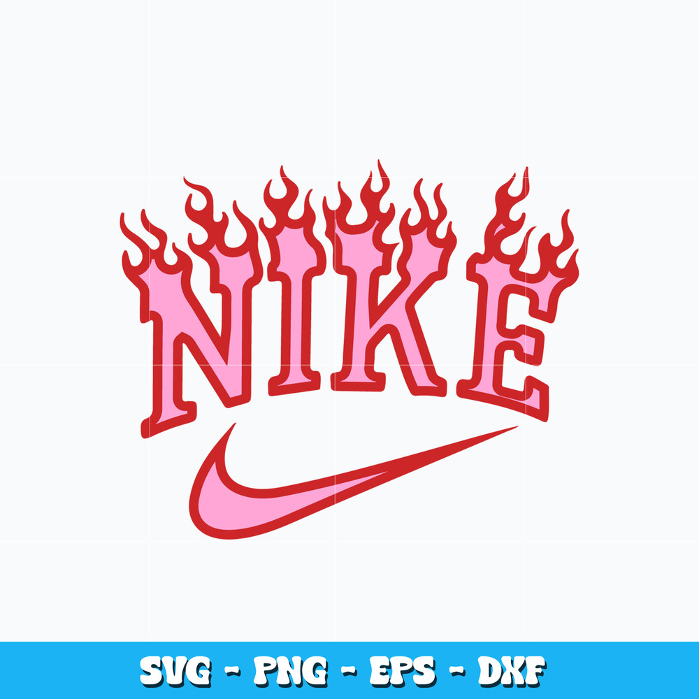 Nike Flame Svg