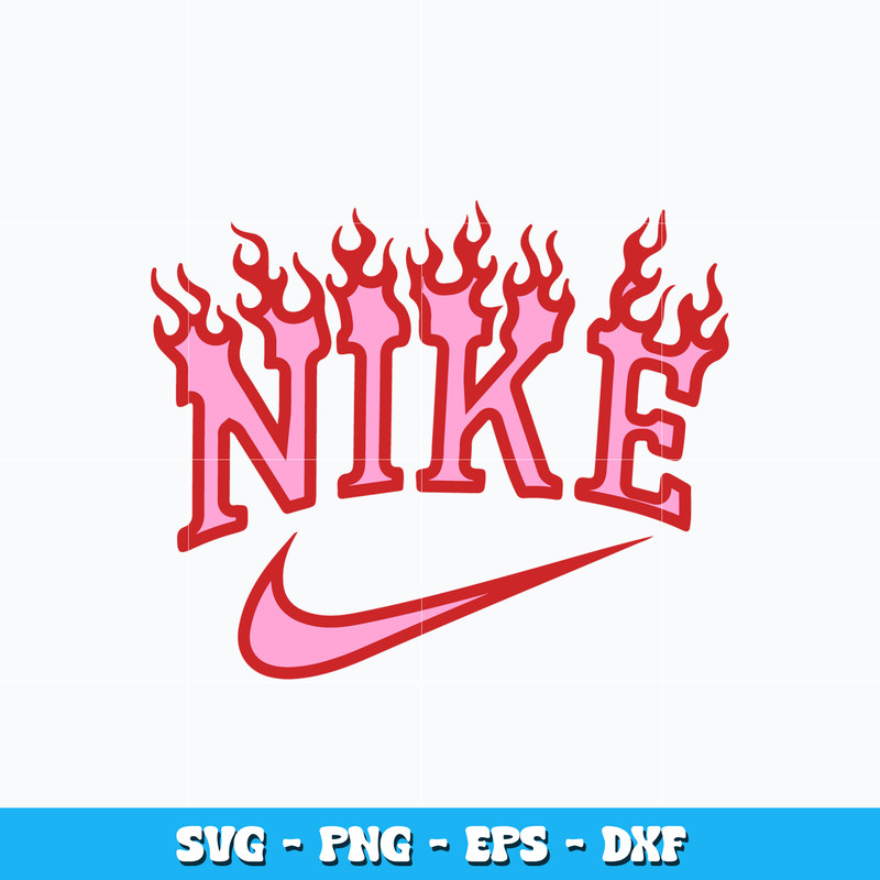Nike Flame Svg