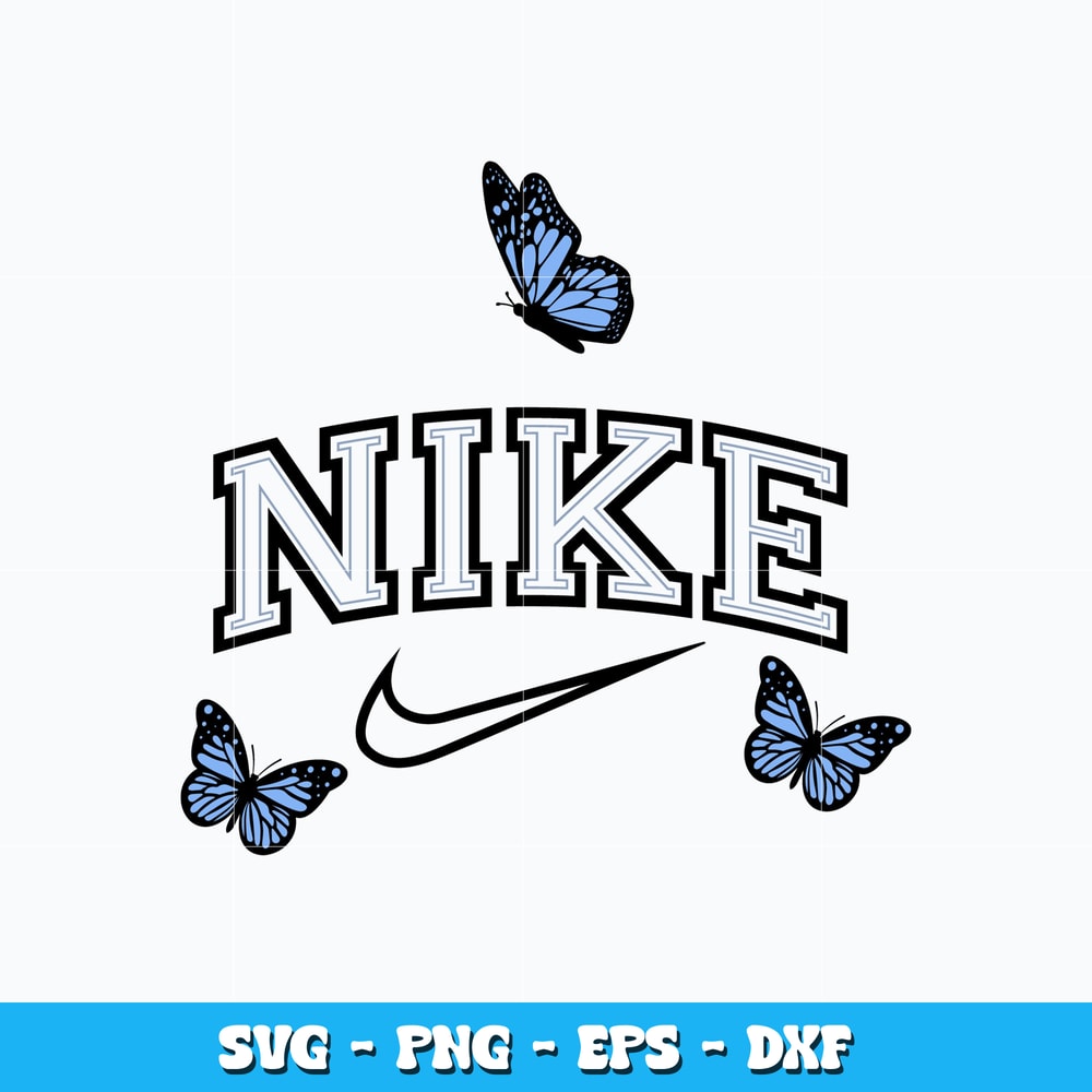 Butterfly Nike Svg