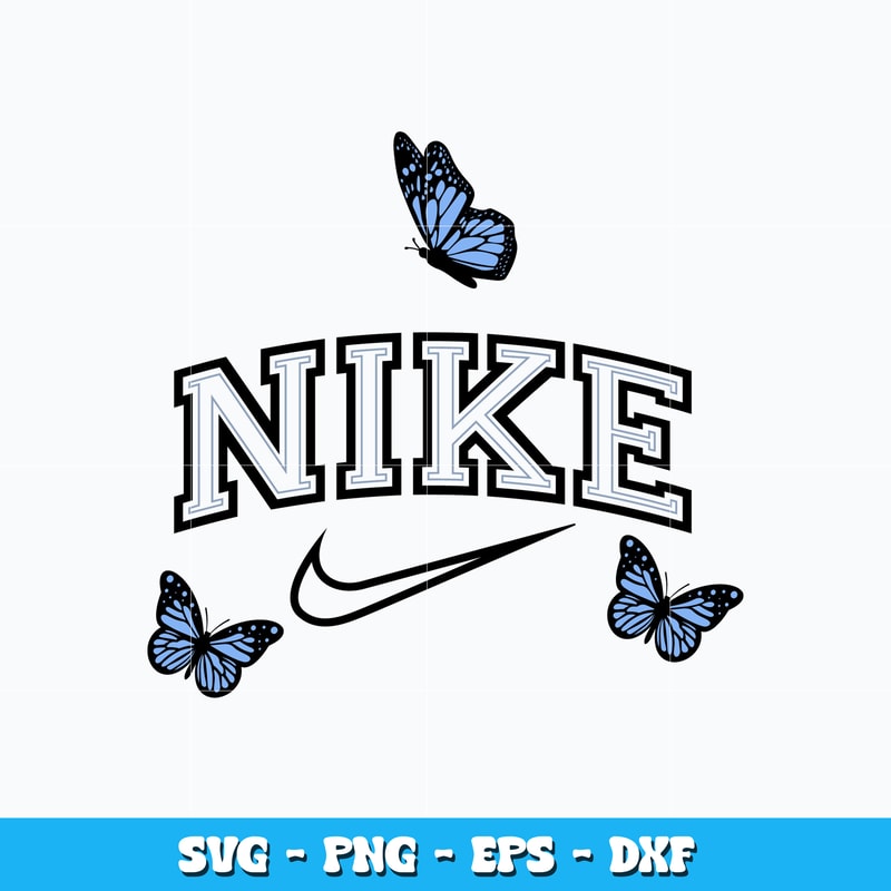 Butterfly Nike Svg