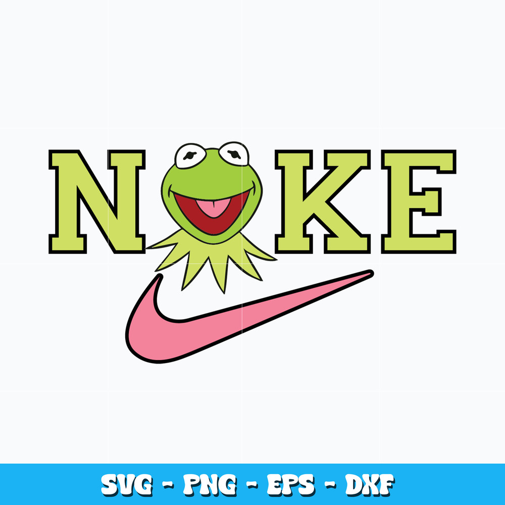 Nike Kermit The Frog Svg