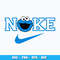 Cookie Monster Nike Svg