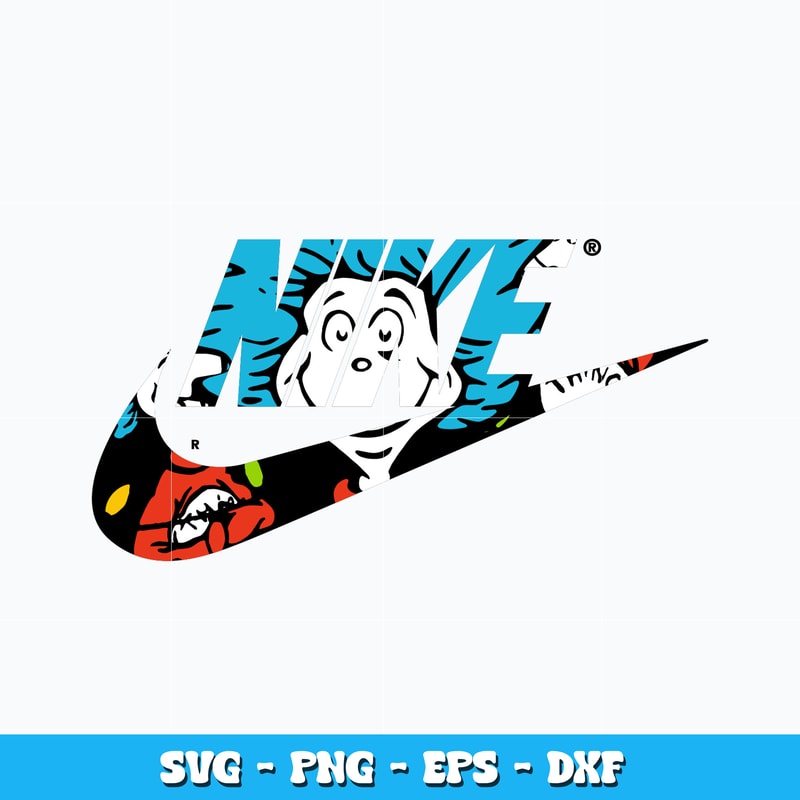 Nike Dr Seuss Thing Svg