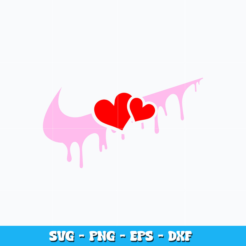 Nike Heart Svg