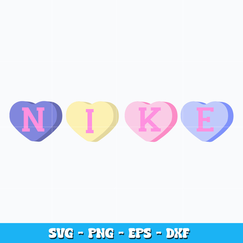 Nike Heart design Svg