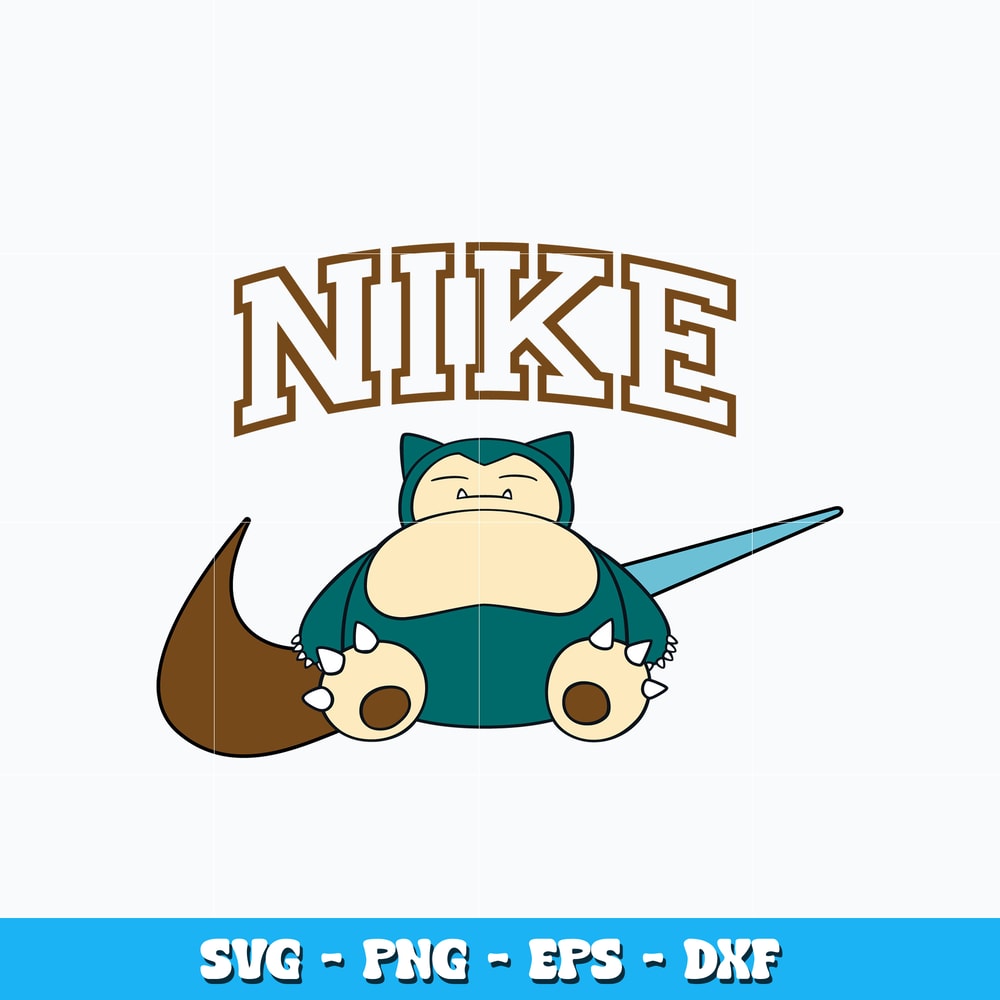 Nike Snorlax Svg