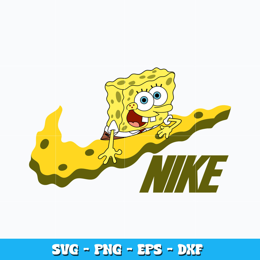 Nike Spongebob Svg