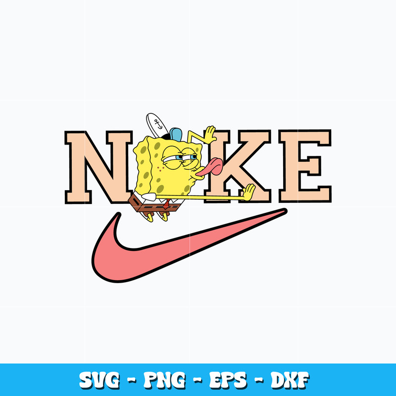 Nike Spongebob Svg