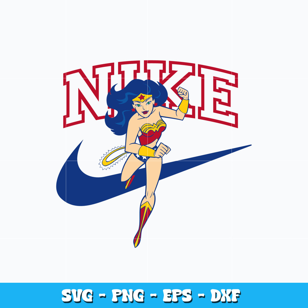 Nike Wonder Woman Logo Svg