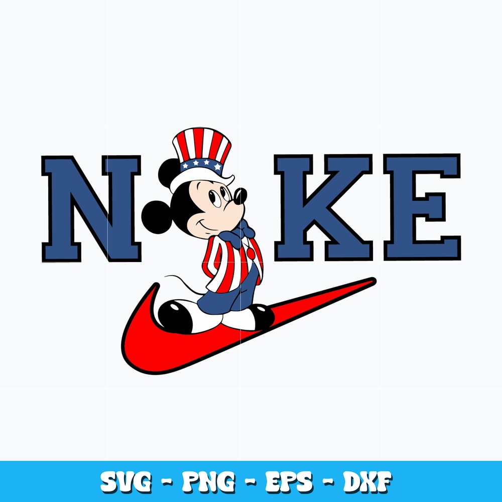 Nike Mickey Logo Svg