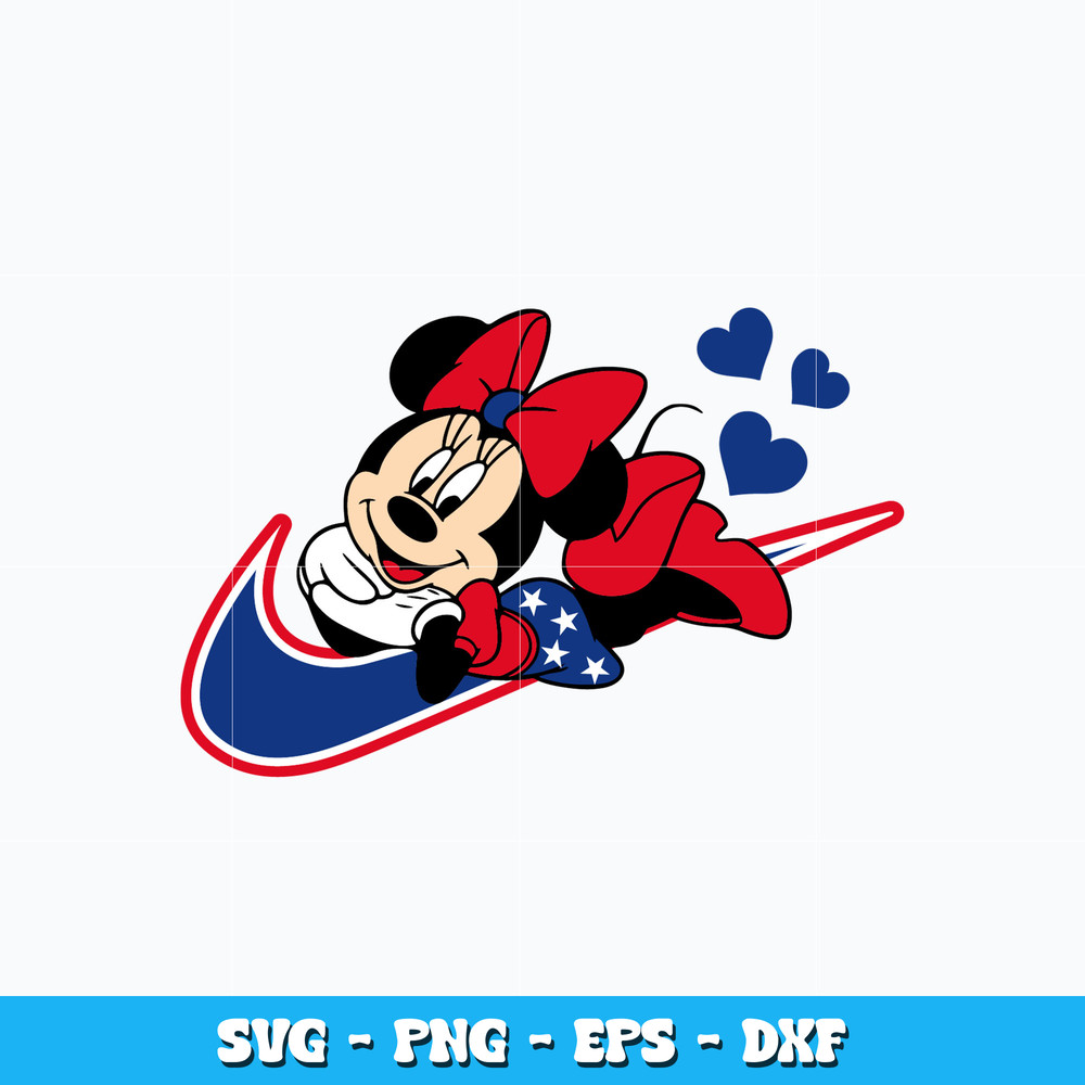 Nike Minnie Disney Svg