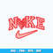 Logo nike love Svg