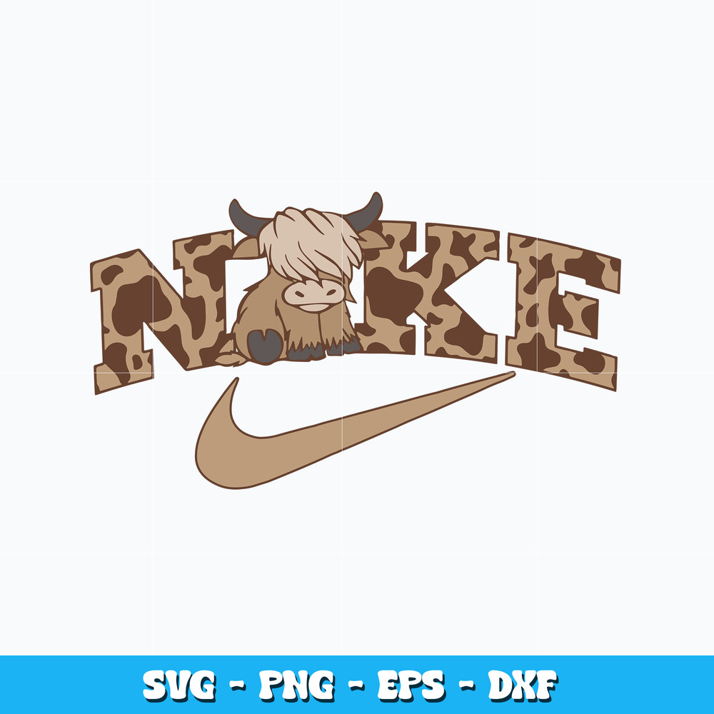 Brown Cow X Nike Svg