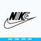 Nike black logo Svg