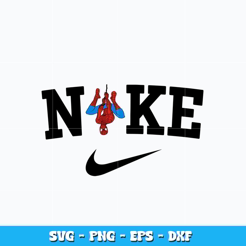 Nike Spiderman Svg