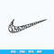 Nike Logo Dior design Svg