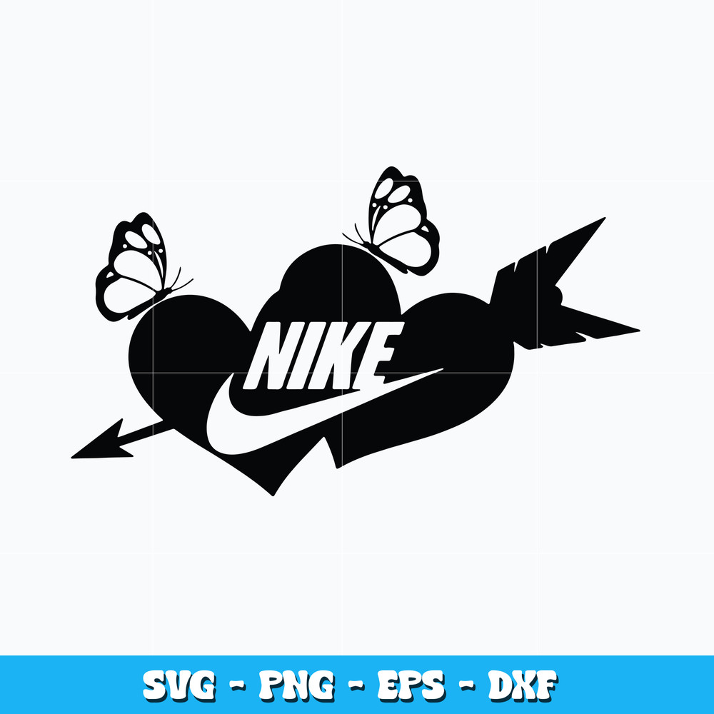Nike Heart Logo Svg