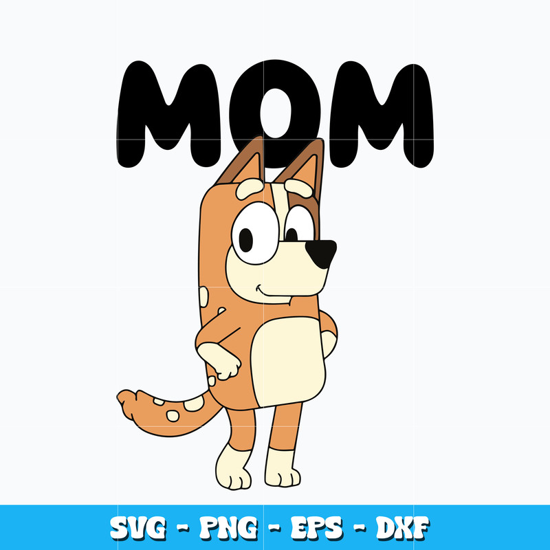 Chilli Heeler mom svg