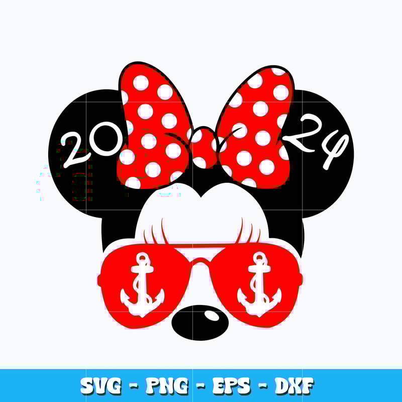 Quotes svg, Disney Minnie cruise 2024 svg