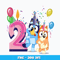 Bluey bingo 2nd pink png