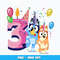 Bluey bingo 3rd pink png