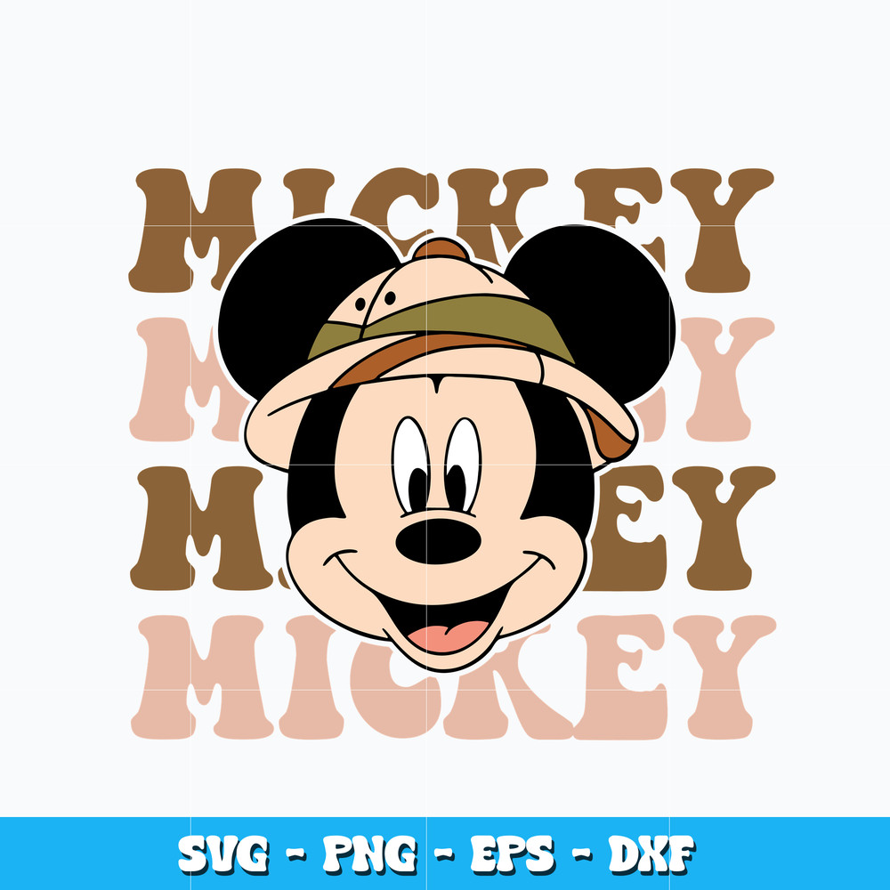 Mickey mouse design svg